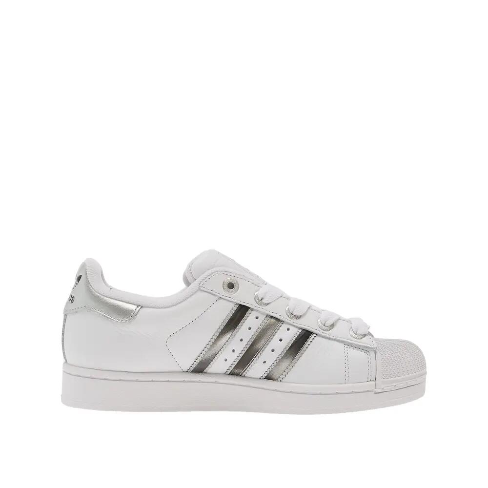 Zapatos adidas Superstar II Mujer Blanco/Metálico Plata 2/6