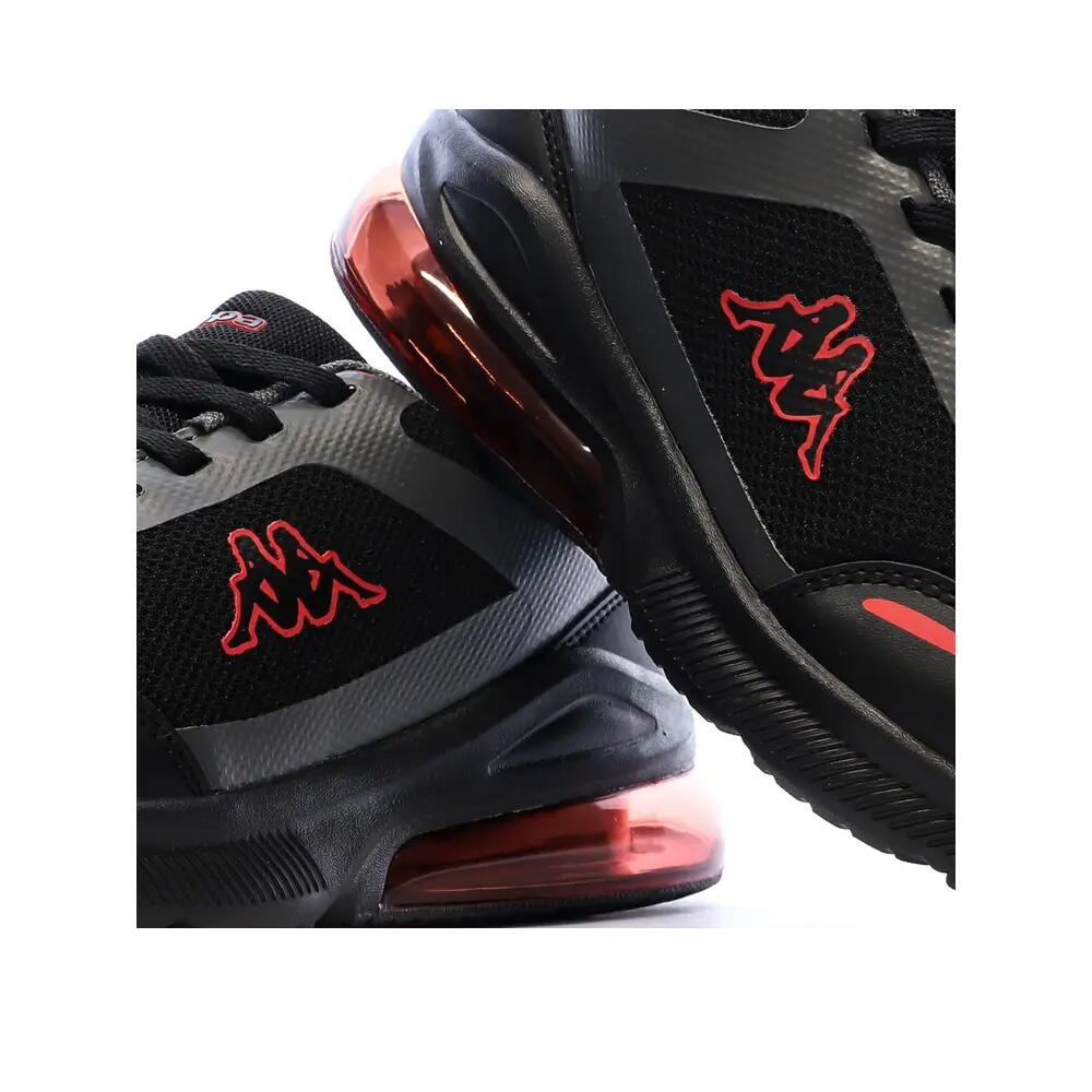 Kappa Logo Pylos Zwart/Rood 8/8