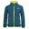 Kids Fleece Jacket Oppdal XT Ademend Isolerend Benzineblauw/Lime