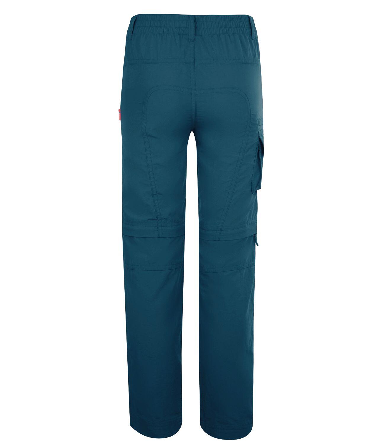 Enfants Oppland Pants Coupe Slim Bleu pétrole 2/5