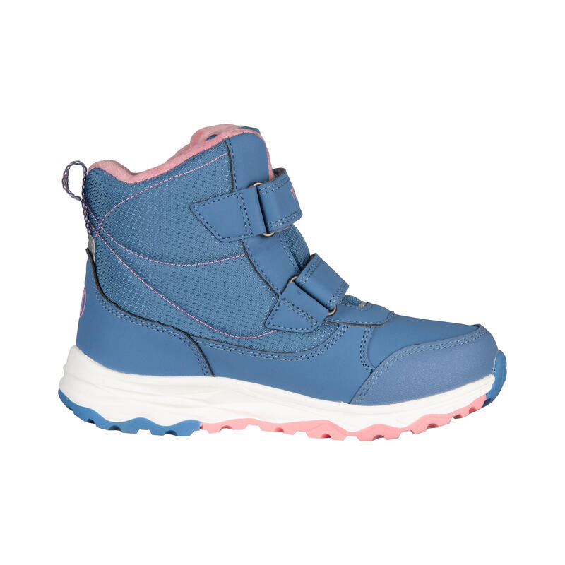 Enfants Chaussures d'hiver Hafjell bleu poussière / vieux rose