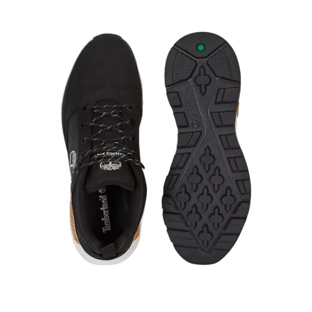 Lage Timberland Field Trekker Schoenen Zwart/Wit 3/4