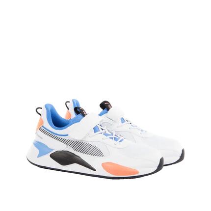 Zapatillas PUMA RS-X Boys AC Blancas/Azules/Naranjas