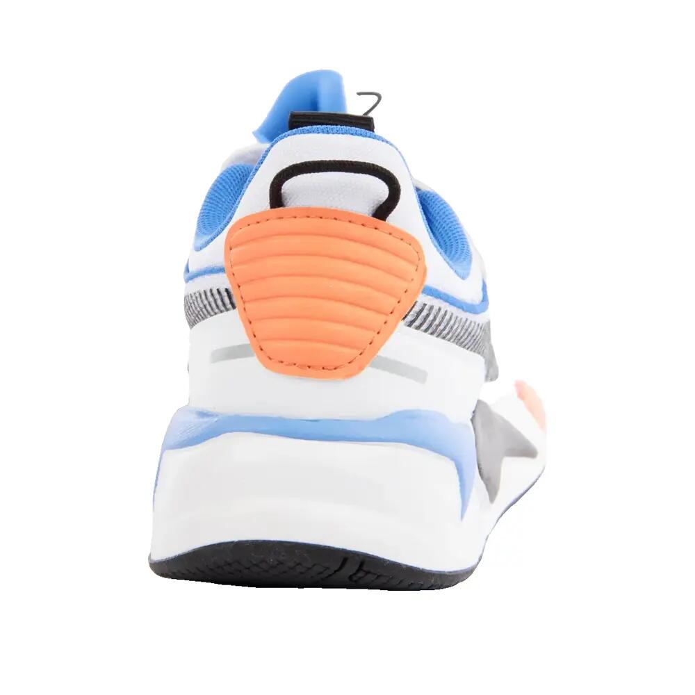 Zapatillas PUMA RS-X Boys AC Blancas/Azules/Naranjas 8/8