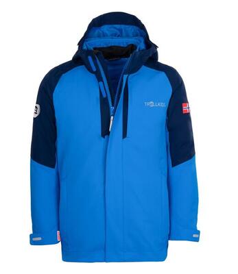 Kinder 3in1 Jacke Skanden Marineblau/Mittelblau