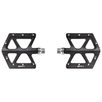 BRN COMPOSITE KITE schwarze Pedale mit 8 silbernen Pins