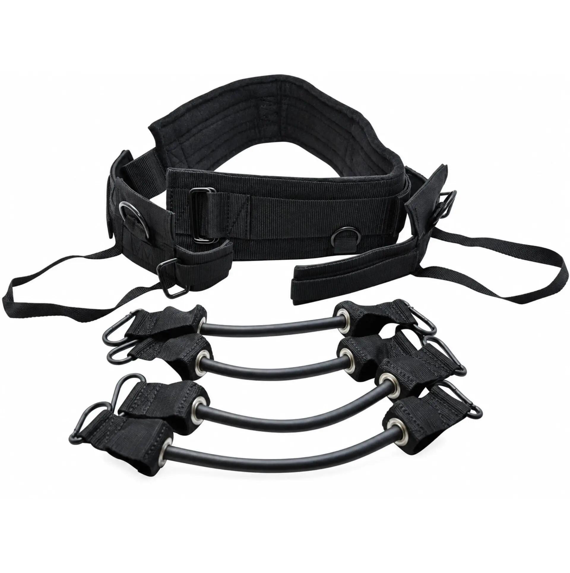 Antrenor de rezistență verticală fitness - Curea și benzi de gleznă - 4 tuburi 2/5
