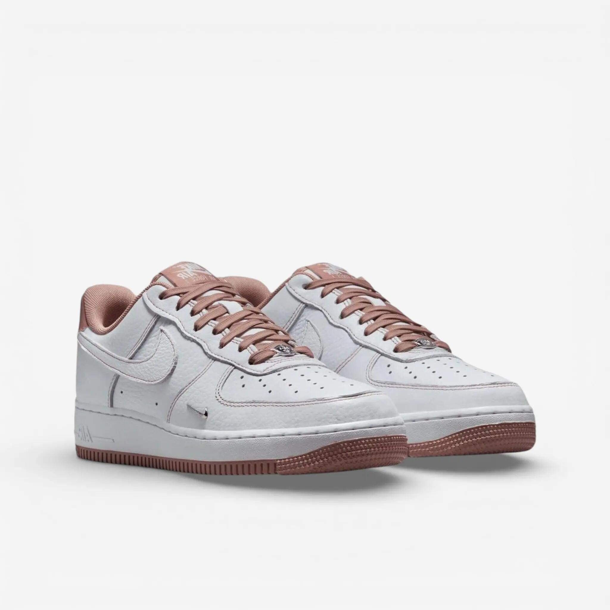 Nike Air Force 1 Low '07 Mini Jewel White Particle Pink (Women's) 2/3