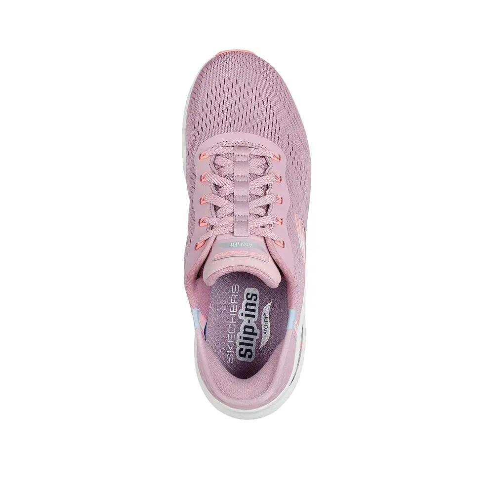 Buty Skechers Arch Fit 2.0 Easy Chic Fioletowe 4/4