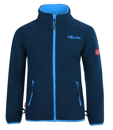 Veste polaire enfant Oppdal XT respirante isolante Bleu Moyen