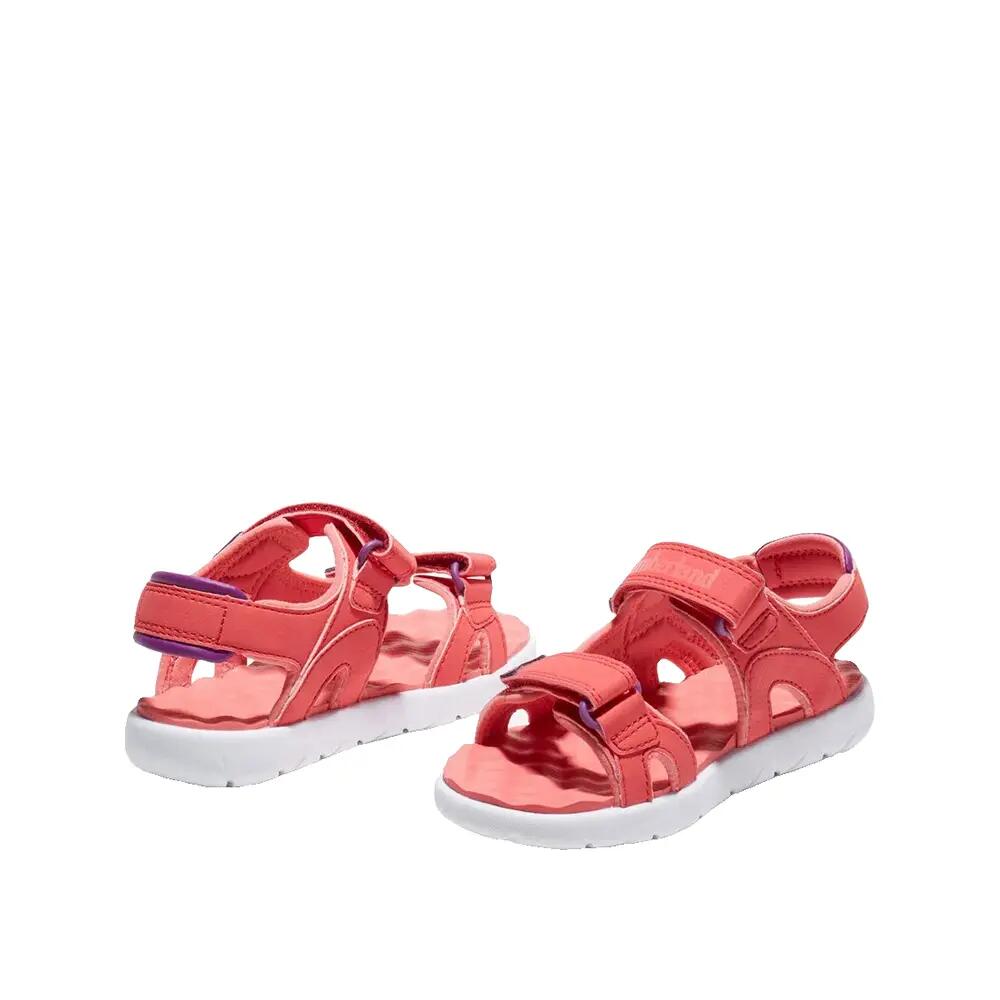Timberland Perkins Row 2 Strap Sandals Red 5/6
