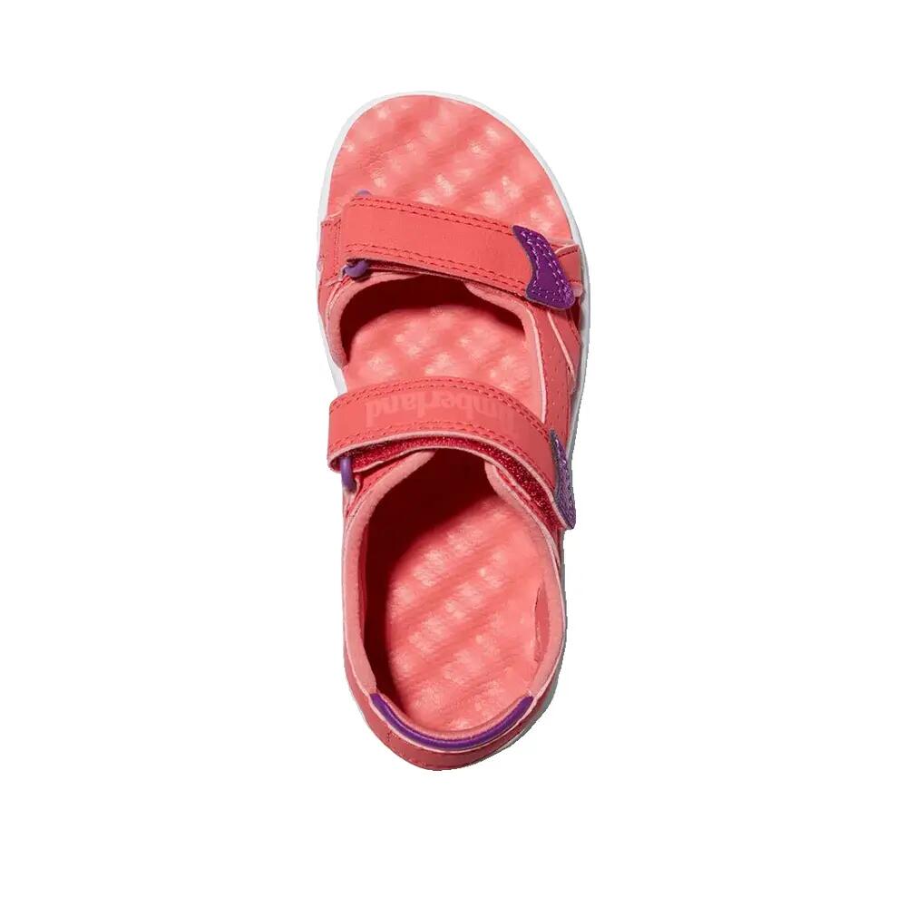 Timberland Perkins Row 2 Strap Sandals Red 4/6