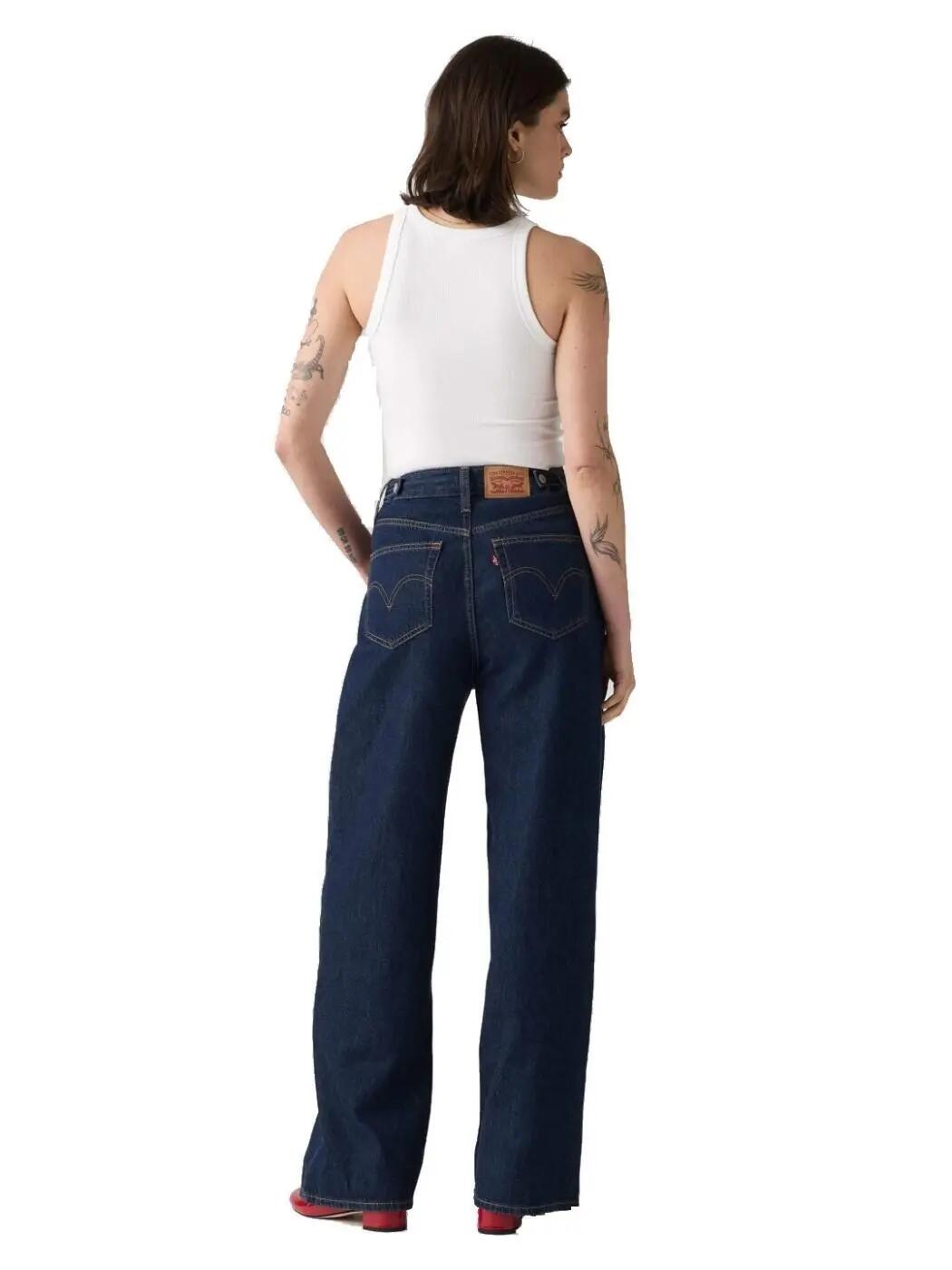 Hosen und Überhosen für Männer Levis Levis Cinch Blau. 4/4