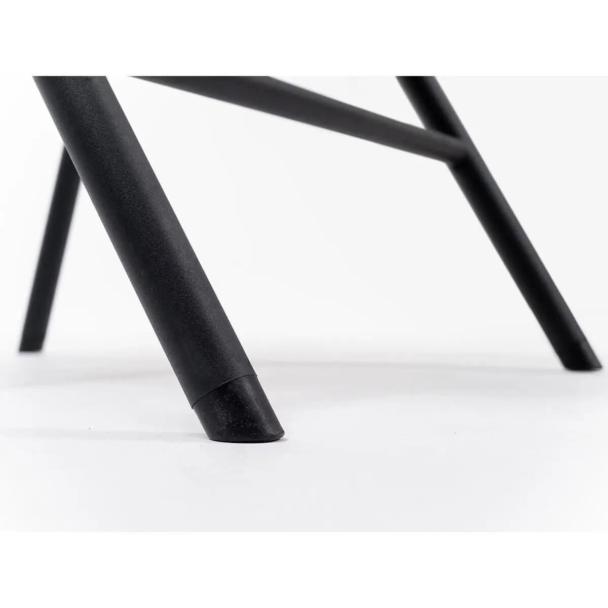 Masi Folding Chair Set of 2 – Weatherproof Black - 45 cm Seat Height 12/13