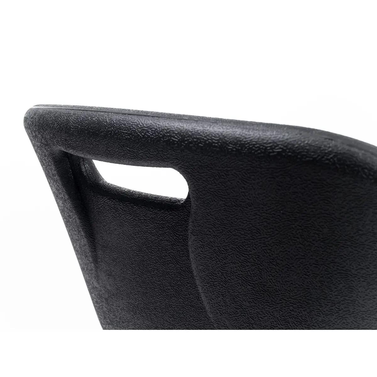 Masi Folding Chair Set of 2 – Weatherproof Black - 45 cm Seat Height 11/13