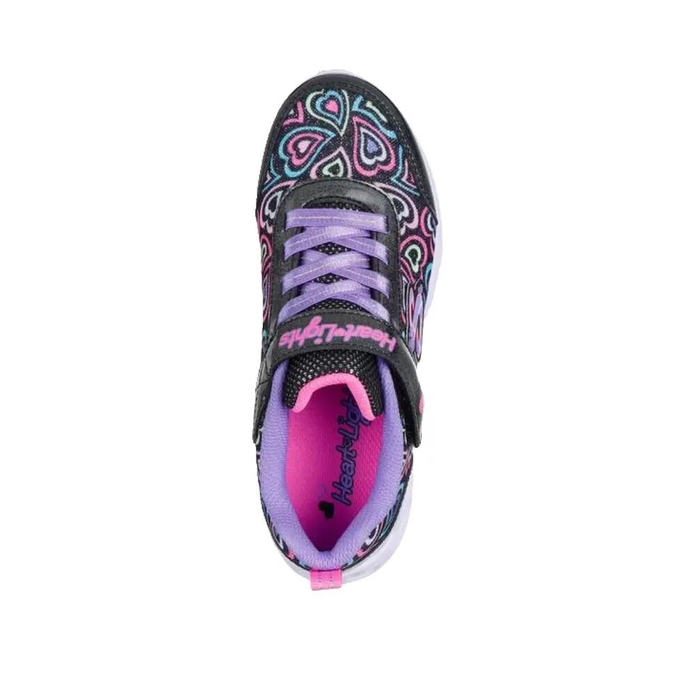 Scarpe Skechers S-Lights Heart Lights - Boogie Love Nero/Multi 3/5