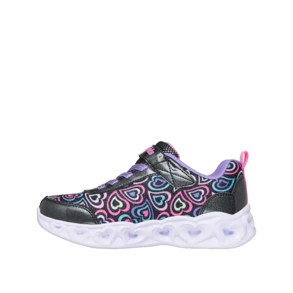 Scarpe Skechers S-Lights Heart Lights - Boogie Love Nero/Multi 2/5