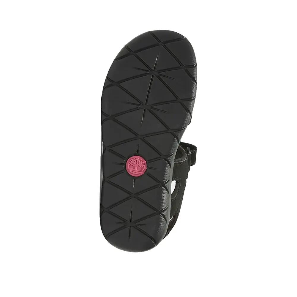 Timberland Perkins Row 2 Strap Sandals Black/Pink 2/9