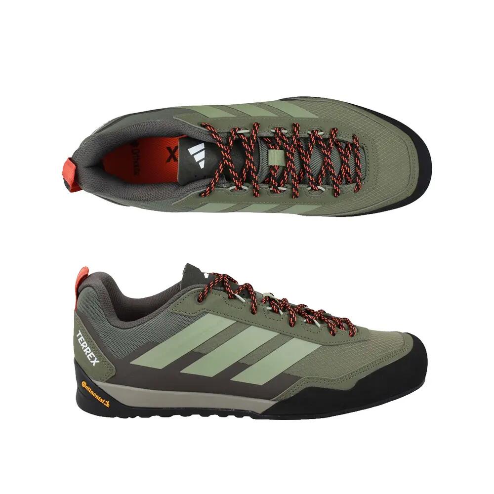 Calzado de senderismo montaña adidas Skychaser Solo Verde 3/8