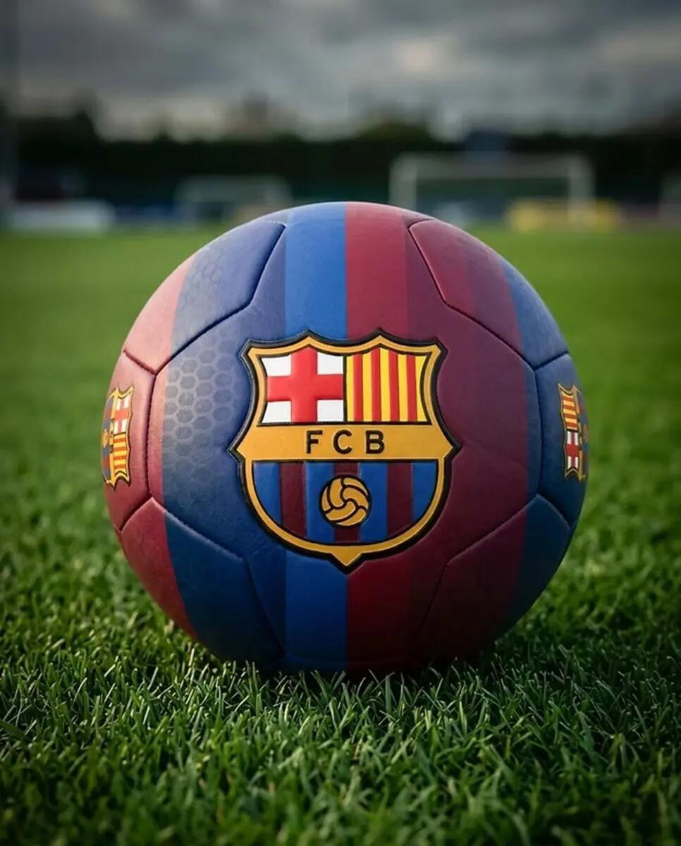 FC Barcelona piłka nożna oficjalna licencjonowana wielokolorowa 4/4