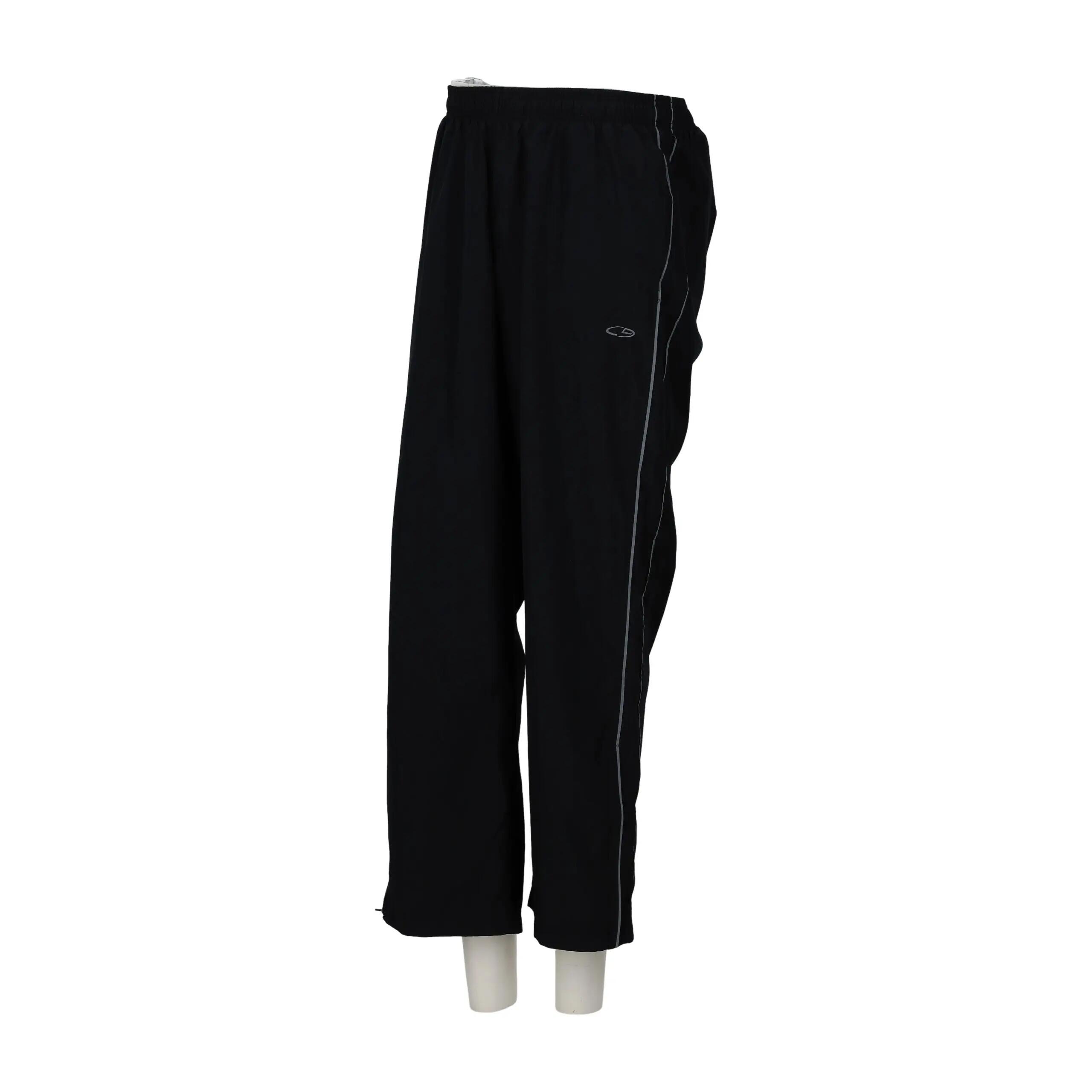 Second life - Joggings Bărbați Picioare cu fermoar Negru - Ca nou
