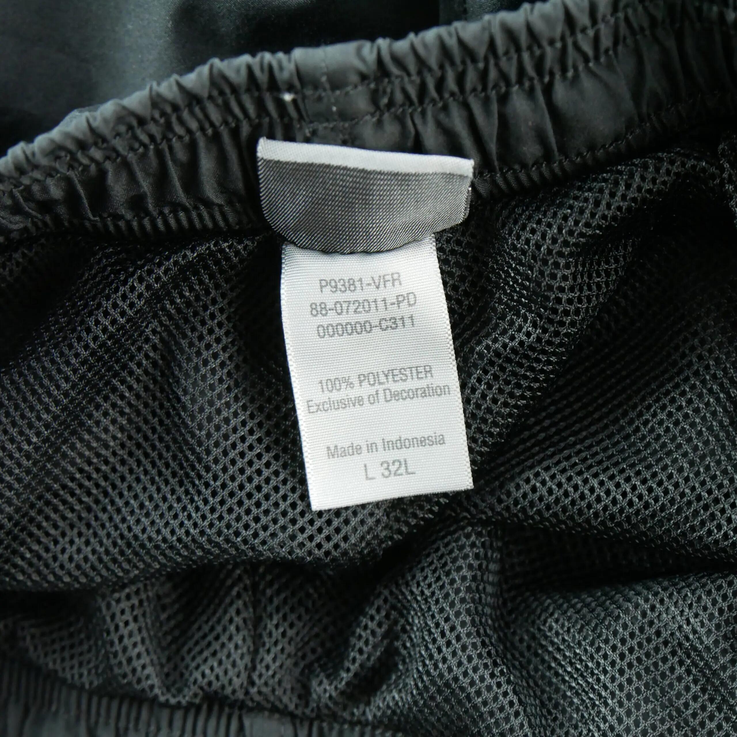 Segunda vida - Calça de corrida masculina com pernas com zíper preto - Como novo 14/14