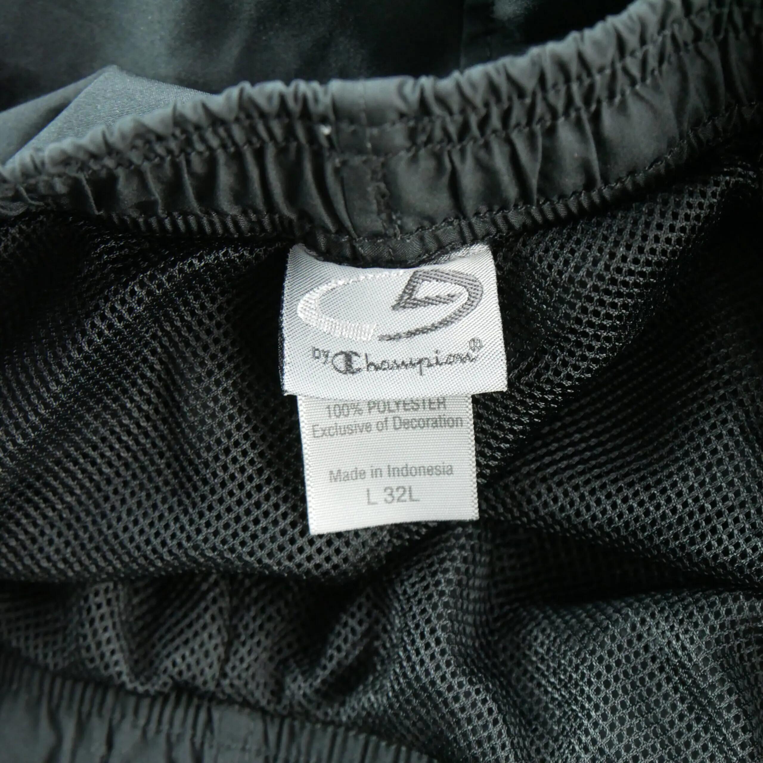 Segunda vida - Calça de corrida masculina com pernas com zíper preto - Como novo 13/14