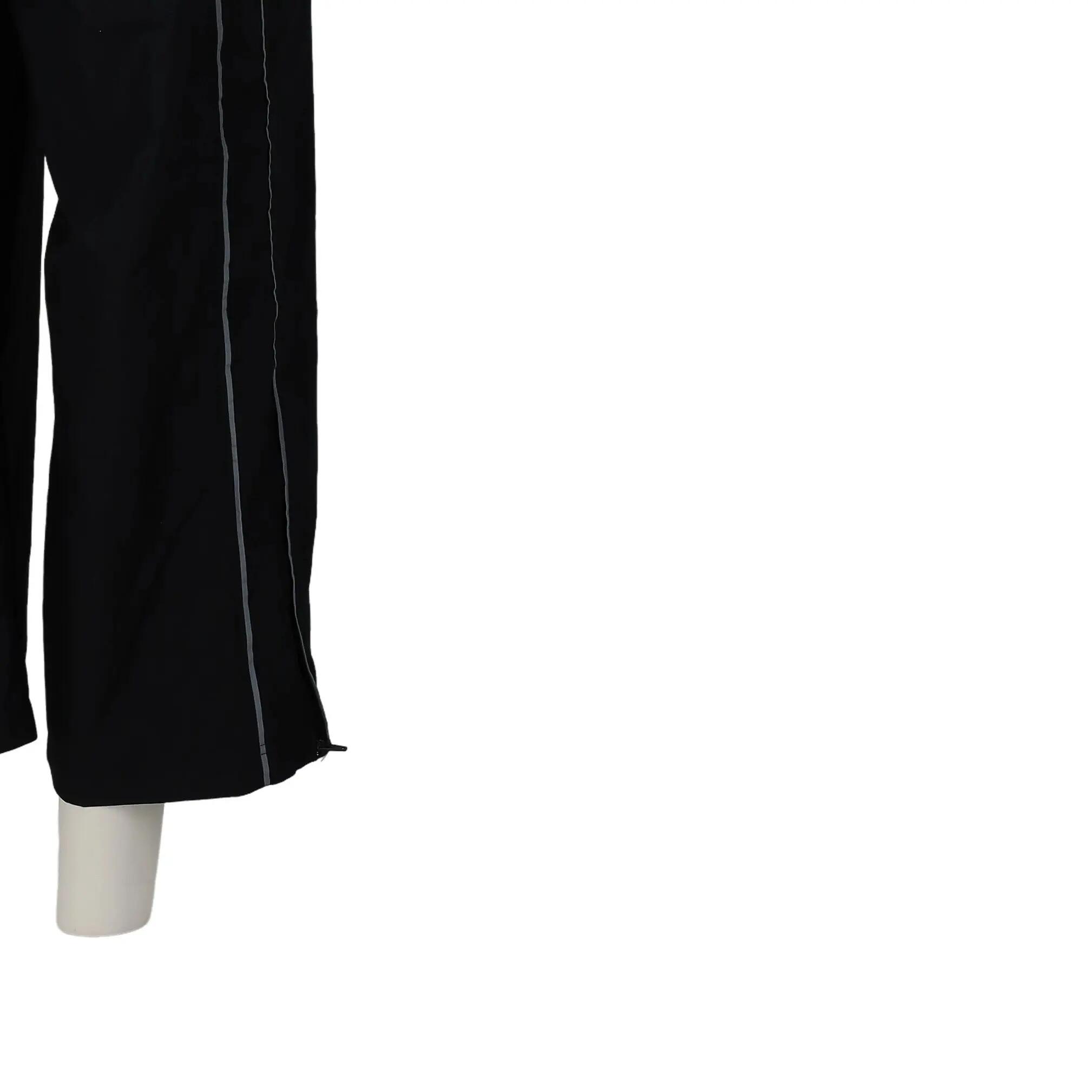 Segunda vida - Calça de corrida masculina com pernas com zíper preto - Como novo 12/14