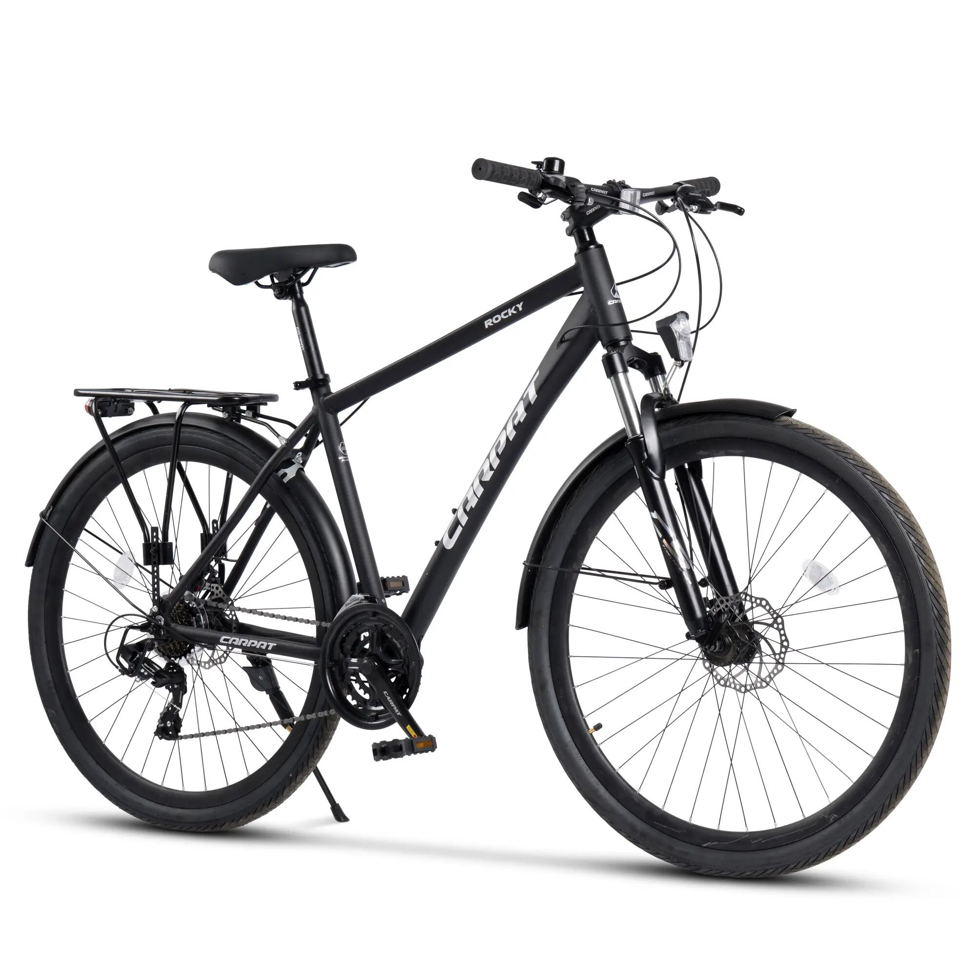 Bicicletă MTB cu suspensie integrala Rocky 21v Negru/Gri 3/9
