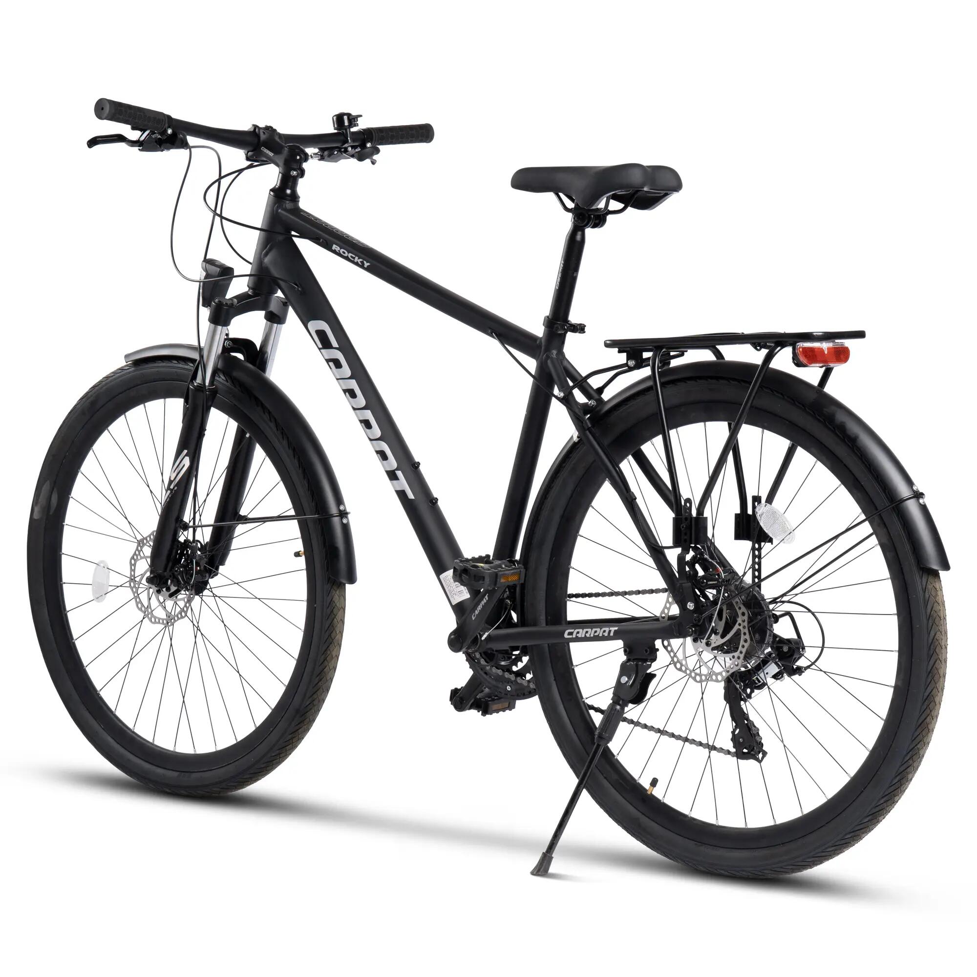 Bicicletă MTB cu suspensie integrala Rocky 21v Negru/Gri 2/9