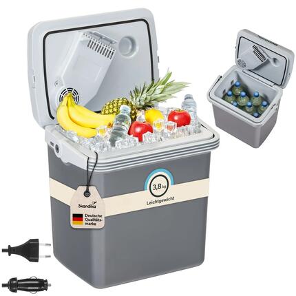 Gebraucht - Kühlbox - Leira 19L - elektrische für Auto und Steckdose - 220-240V