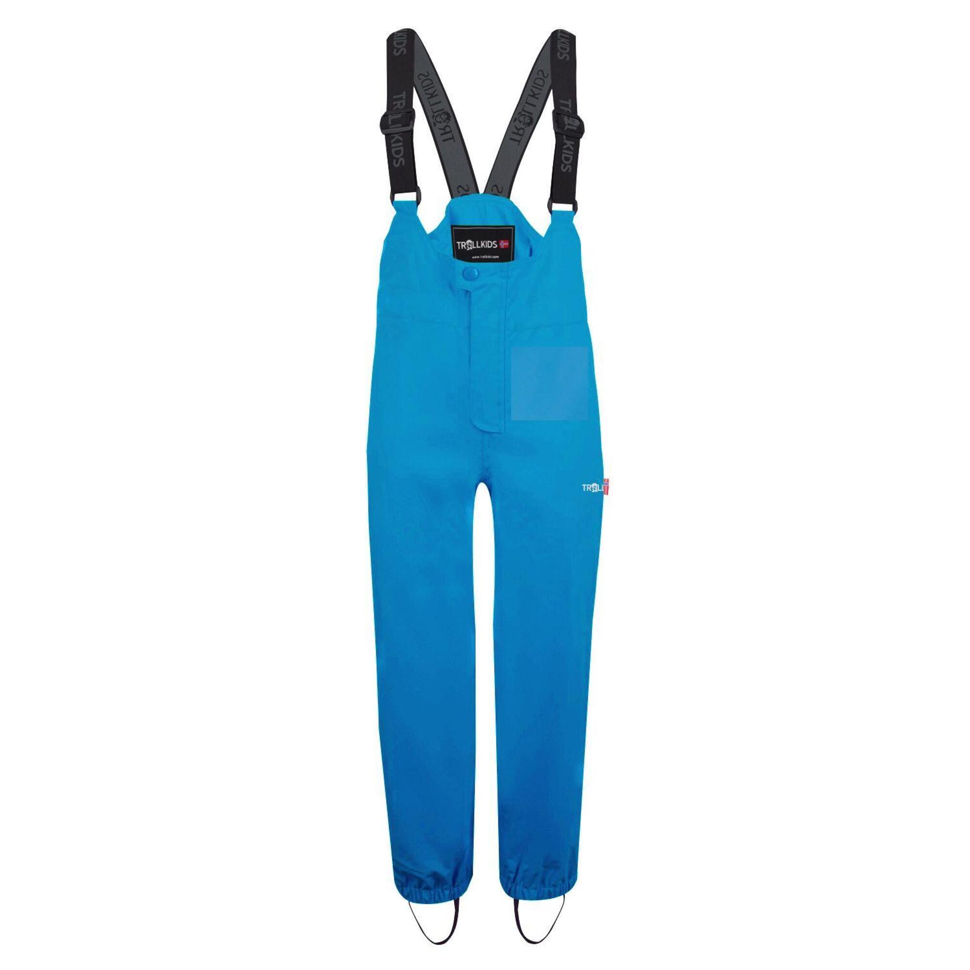 Pantaloni da trekking impermeabili da bambino Odda blu notte