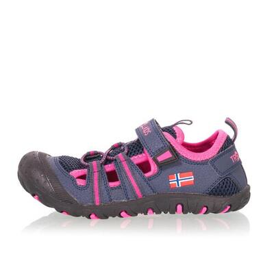 Kinder Sandale Sandefjord Marineblau / Magenta