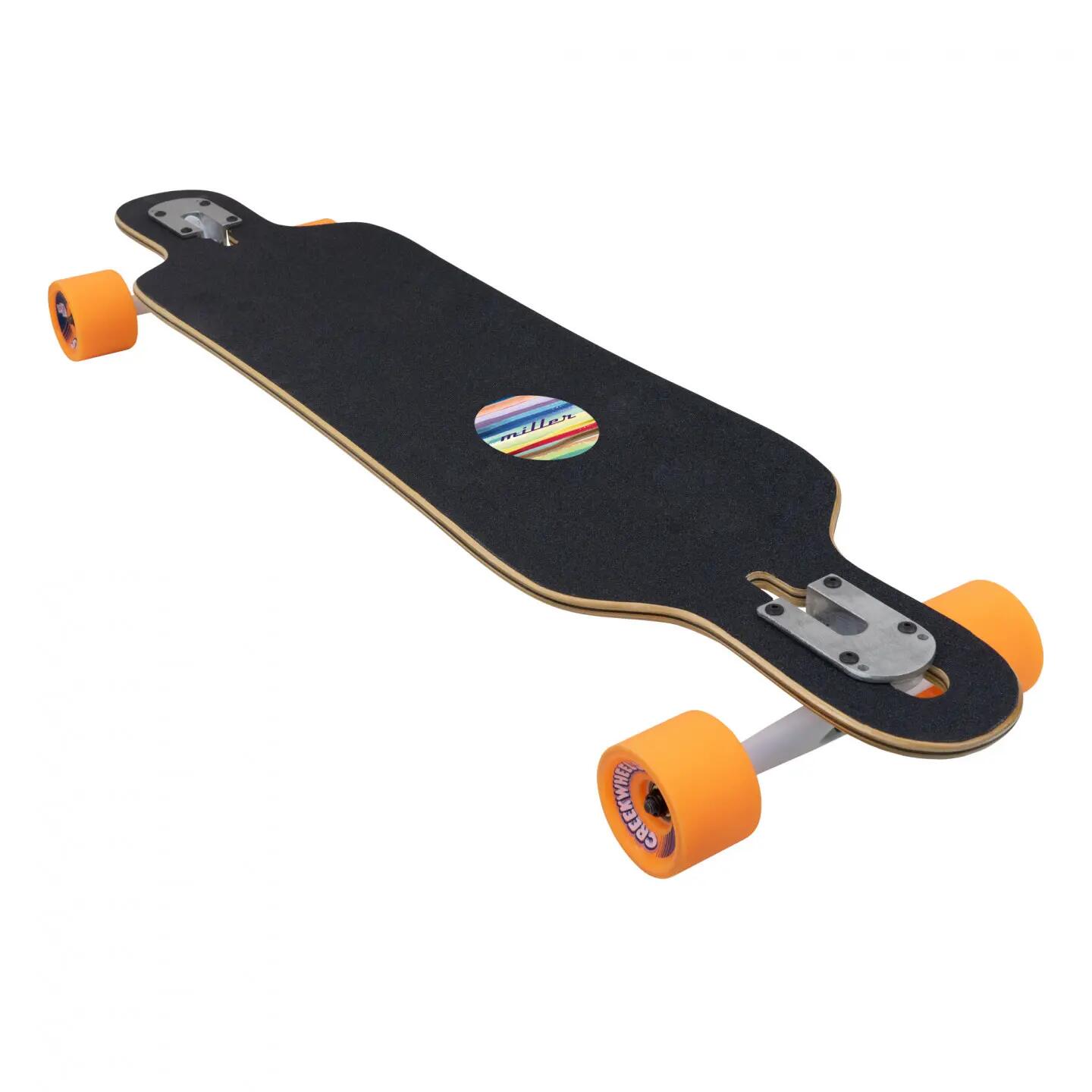 Longboard Erwachsene Drop Through 38" x 8,76" – Miller Summer 4/6