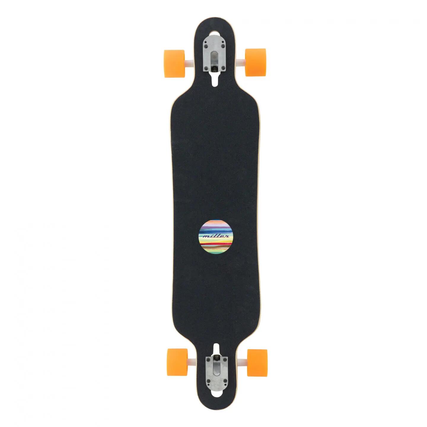 Longboard Erwachsene Drop Through 38" x 8,76" – Miller Summer 2/6