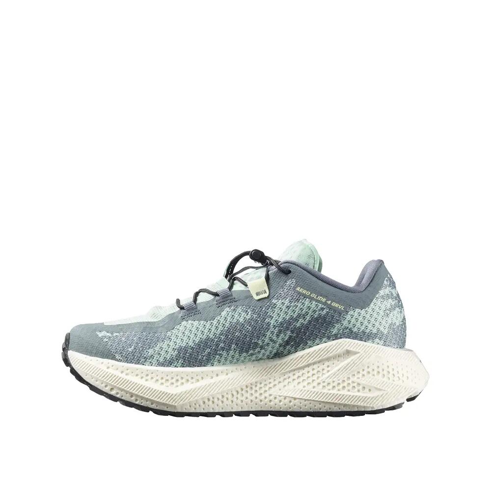 Scarpe da trail Salomon Aero Glide 4 Gavel Verde menta 4/8
