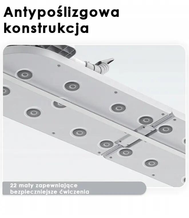 REFORMER DO PILATESU DESKA DO ĆWICZEŃ SKŁADANY WIELOFUNKCYJNY ZESTAW 9w1 12/15
