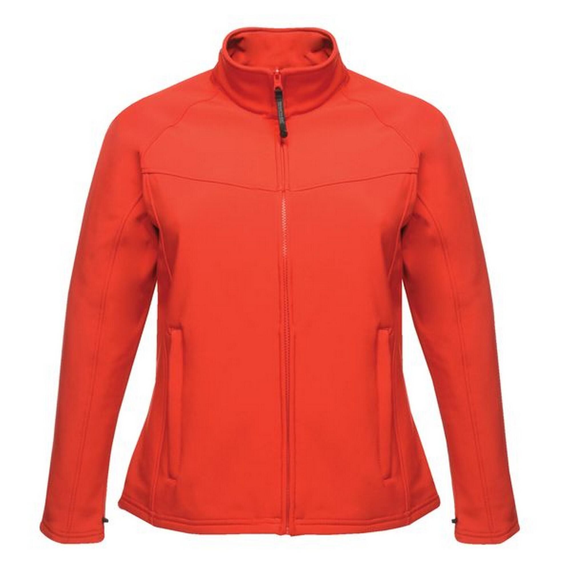 REGATTA Ladies Uproar Softshell Wind Resistant Jacket (Red)