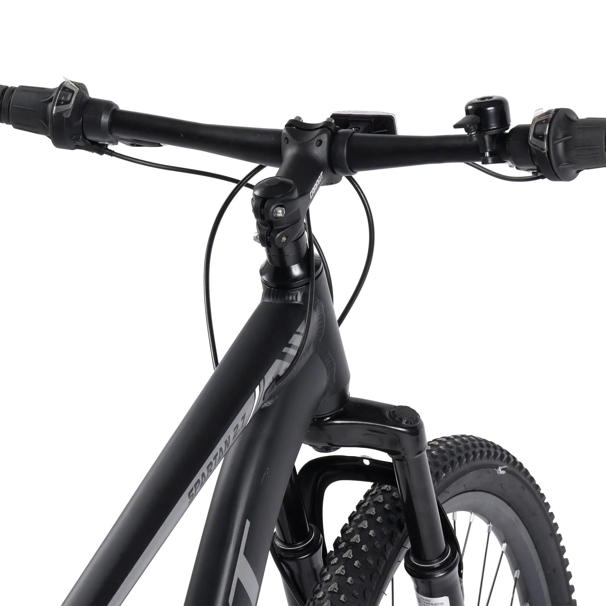 Bicicletă MTB cu suspensie integrala Spartan 21v Negru/Gri 5/9