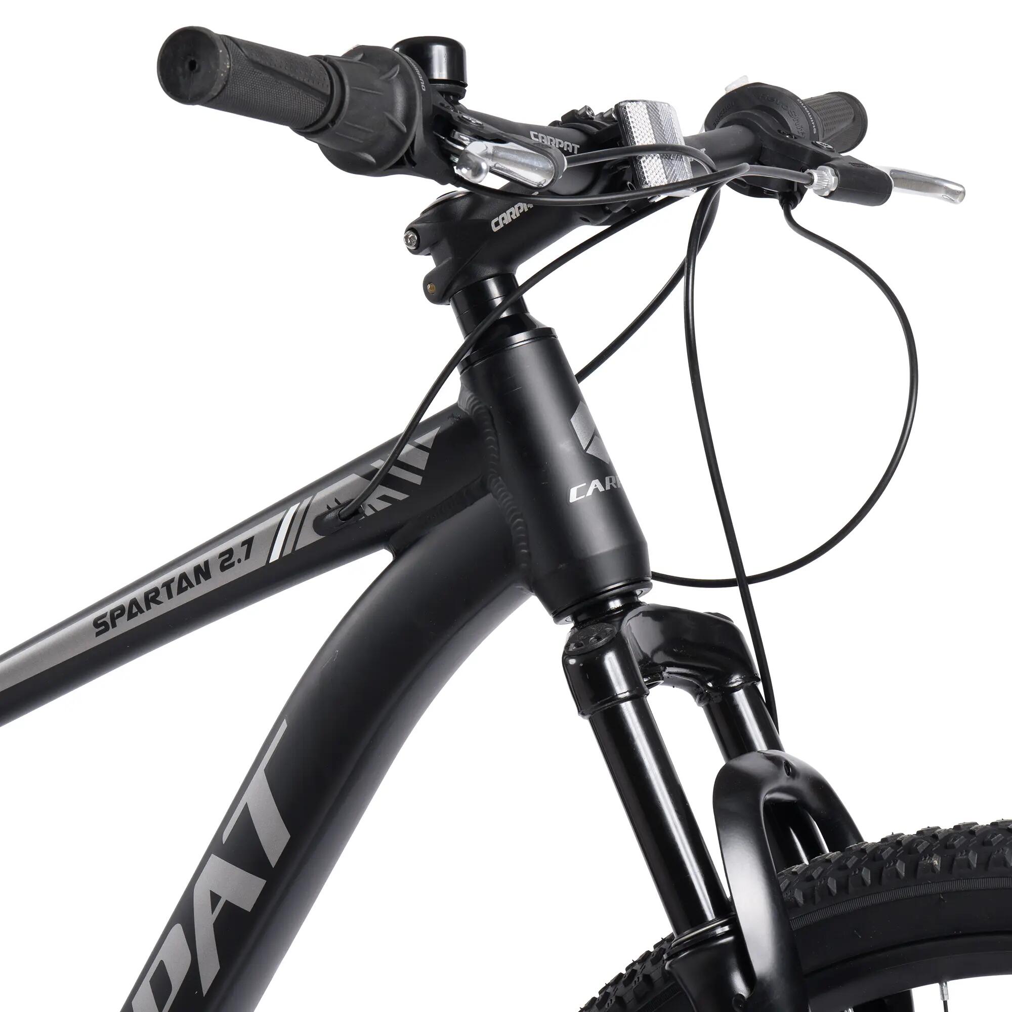Bicicletă MTB cu suspensie integrala Spartan 21v Negru/Gri 4/9