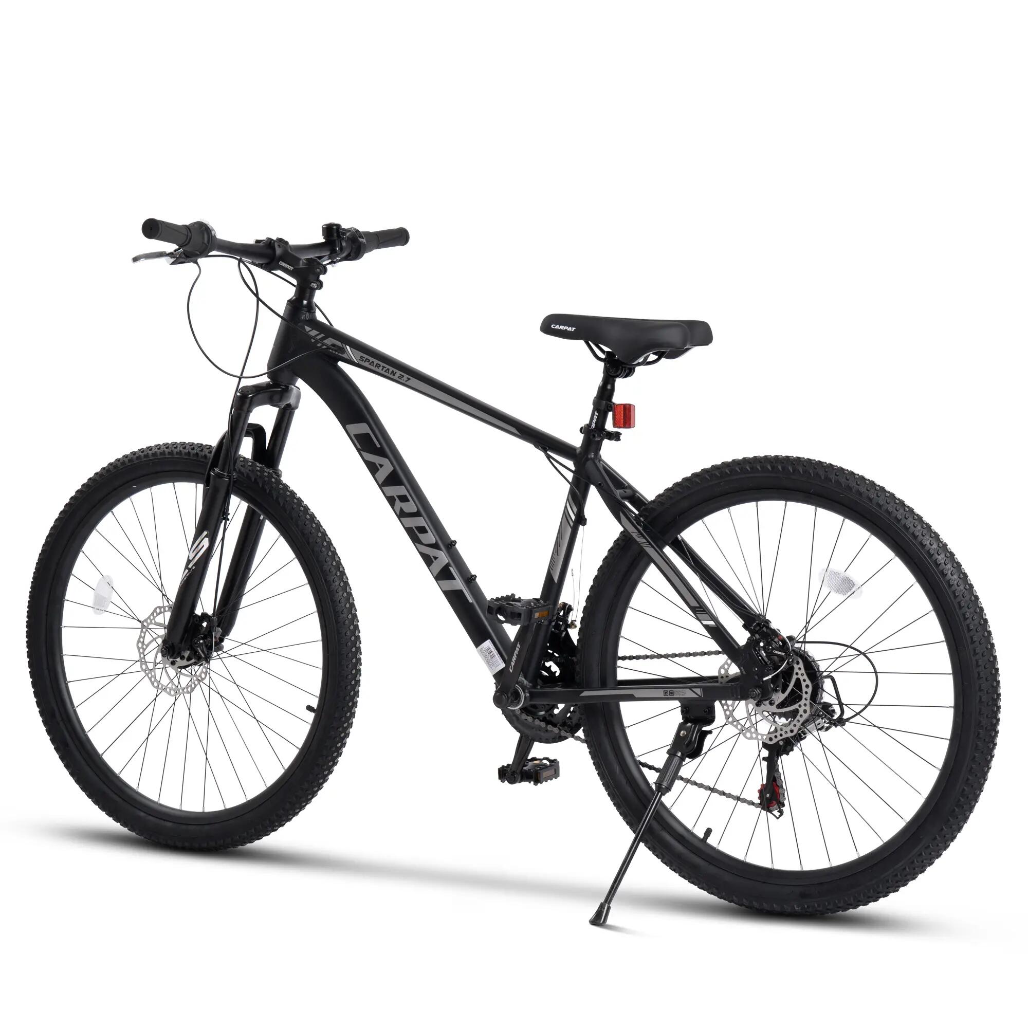 Bicicletă MTB cu suspensie integrala Spartan 21v Negru/Gri 2/9