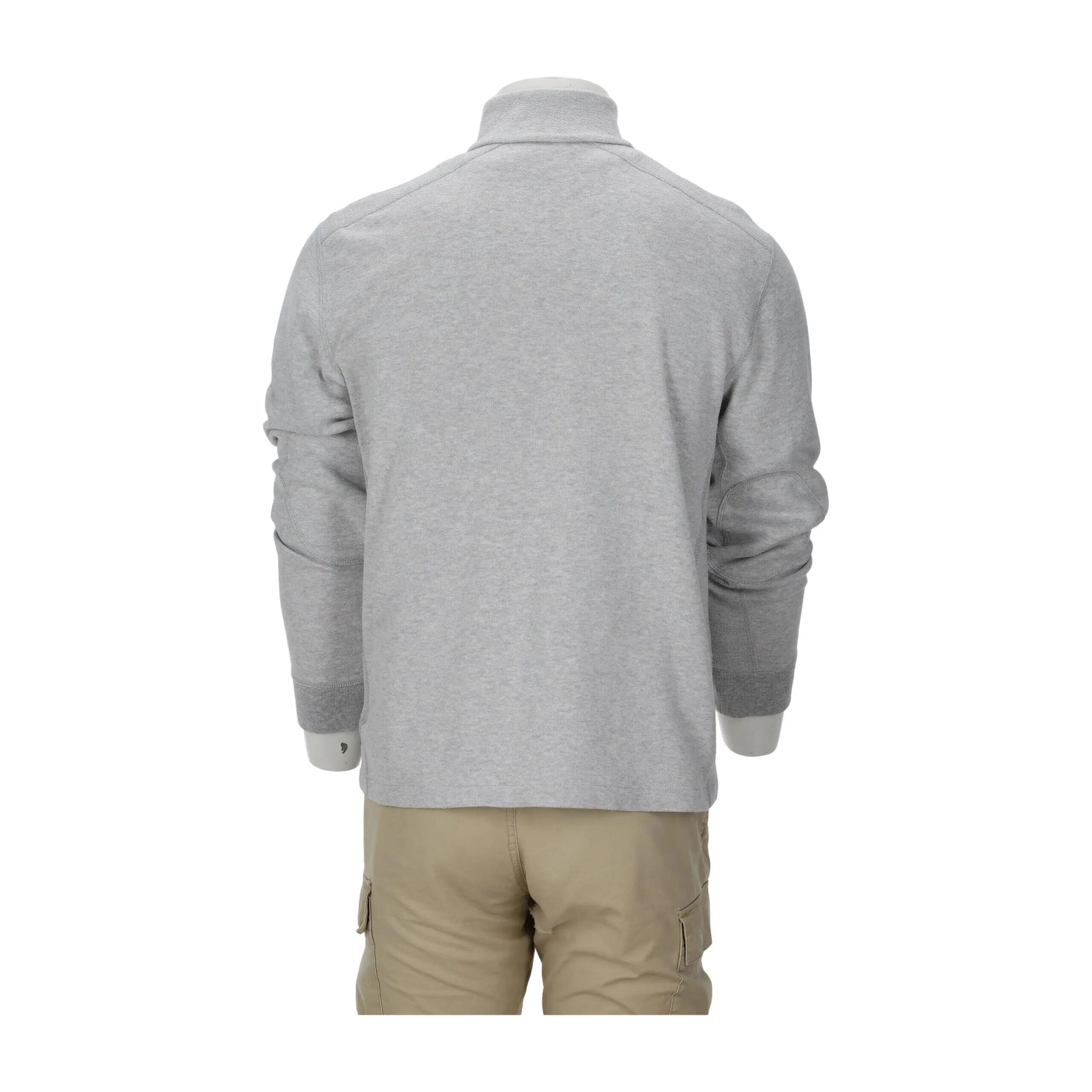 Refurbished - Herren Sweatshirt Polo Golf Grau - In sehr gutem Zustand 2/15
