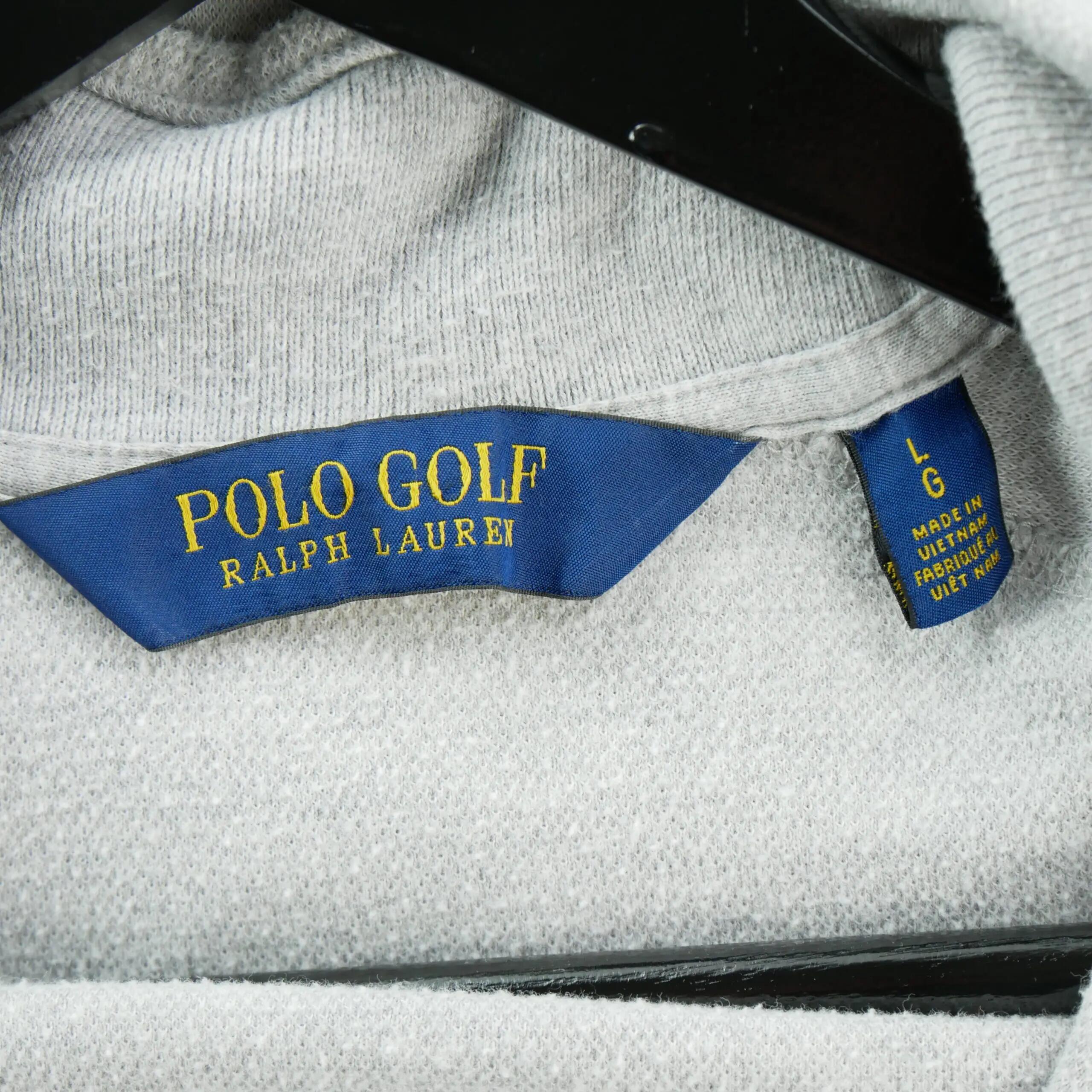 Refurbished - Herren Sweatshirt Polo Golf Grau - In sehr gutem Zustand 13/15
