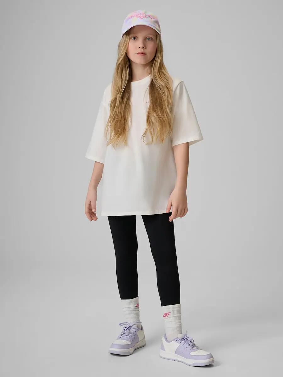 Legginsy dzianinowe dziewczęce 4F 3/7