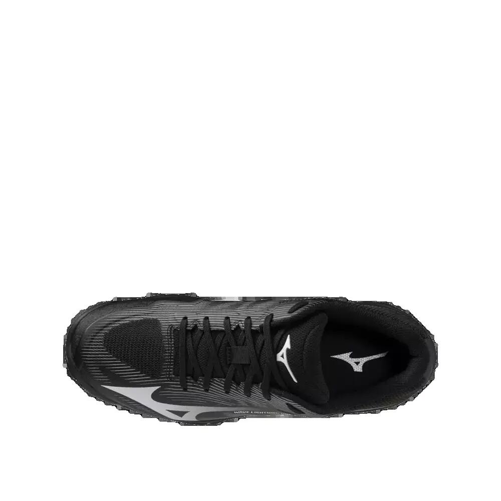 Scarpe sportive Mizuno Wave Lightning Pro Nero/Bianco/Grigio ultime 3/6