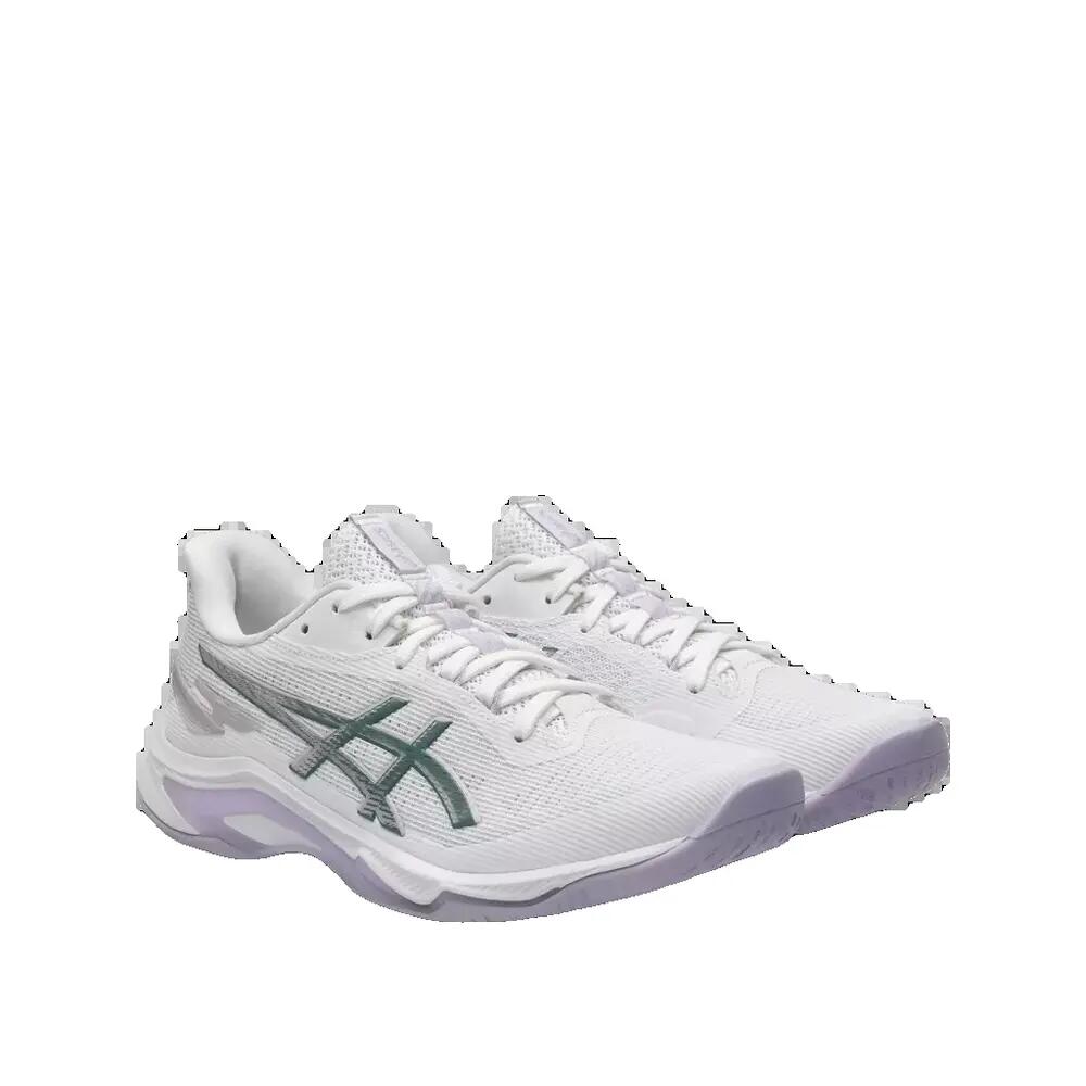 Sport schoenen ASICS Netburner Ballistic FF 4 Blanc/Dahlia 2/8