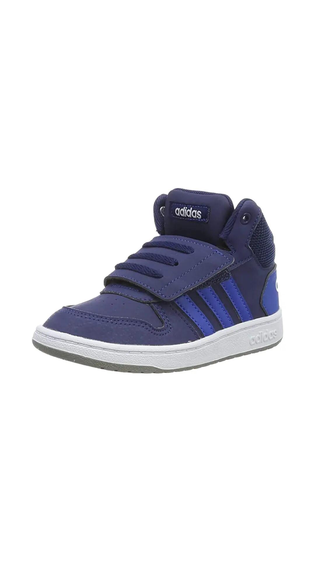Zapatillas - deportivas - unisex - adidas Hoops Mid 2.0 I - azul 4/6