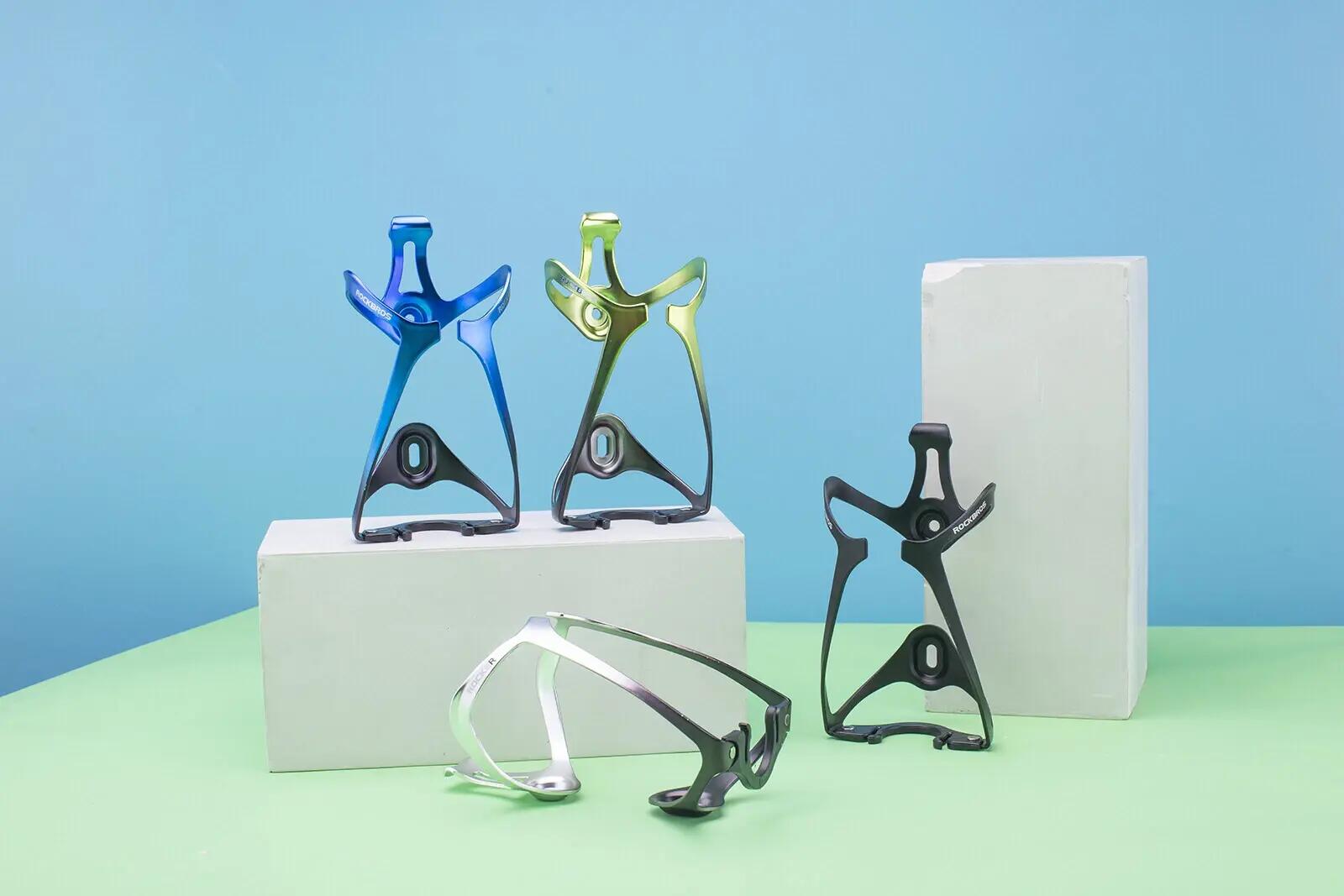 Lot de 2 porte-bidons vélo en aluminium léger 7/7