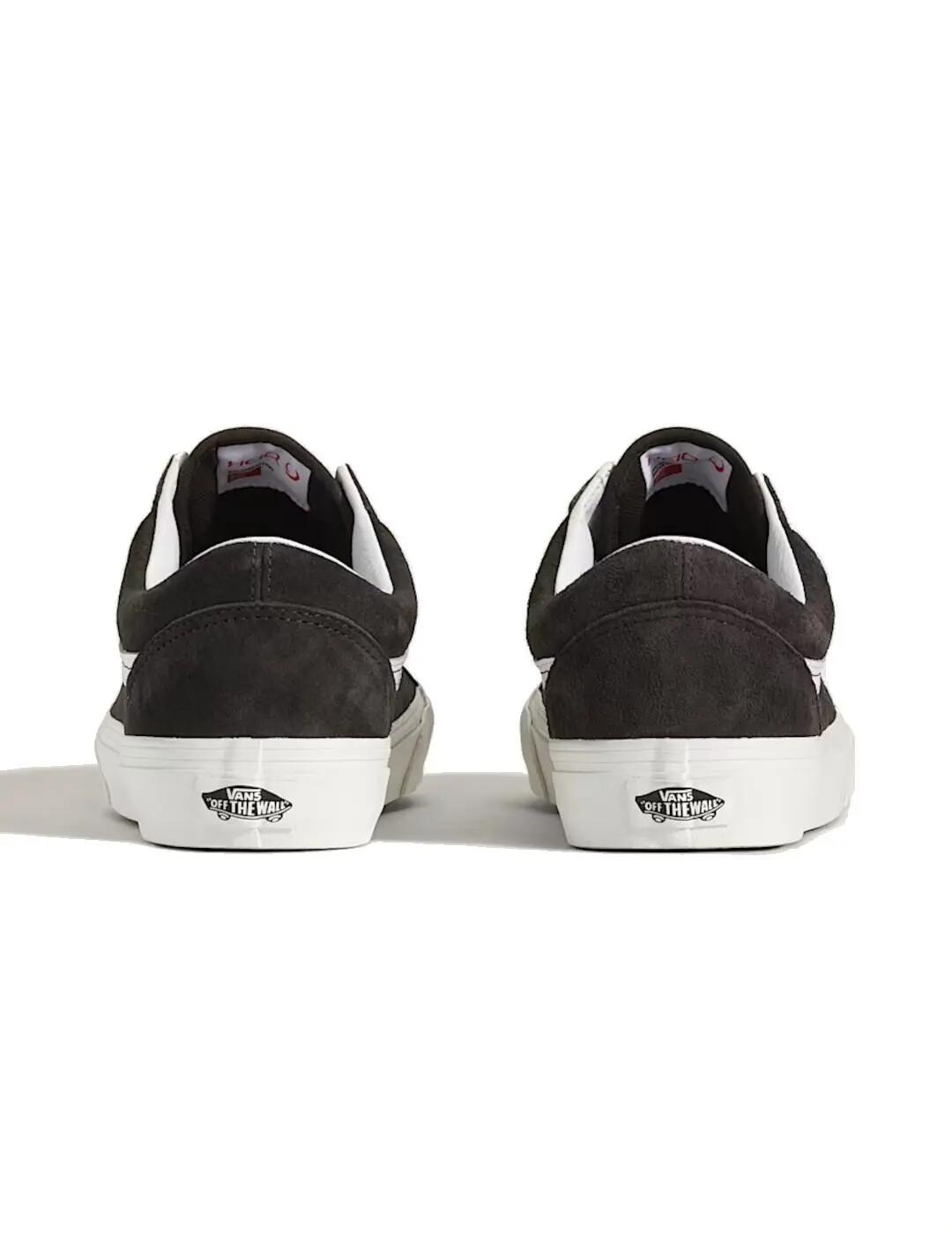 Zapatillas para Mujer Vans Old skool pig suede Gris 4/5