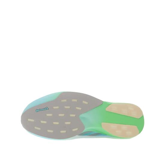 Zapatillas de correr adidas adizero evo sl Azul/Plata Metálico/Verde Gritando